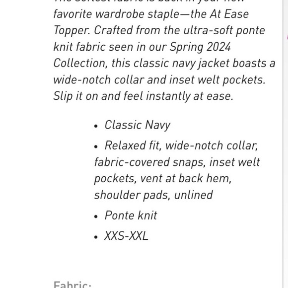 Cabi At Ease Topper - Picture 4 of 4